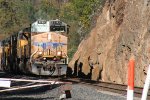 8 unit power move on their way to Roseville on the number 1 track